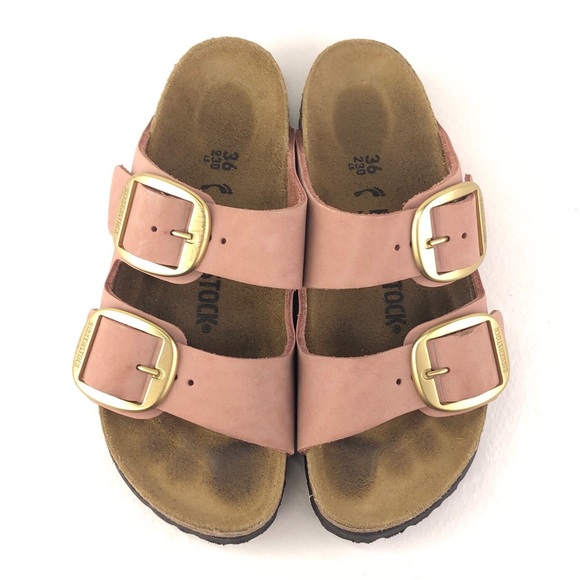 Birkenstock Arizona Big Buckle Oiled Leather Sandals 5 - Picture 11 of 13